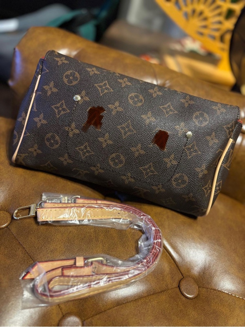 Monogram Shoulder Bag - Picture 2 of 2